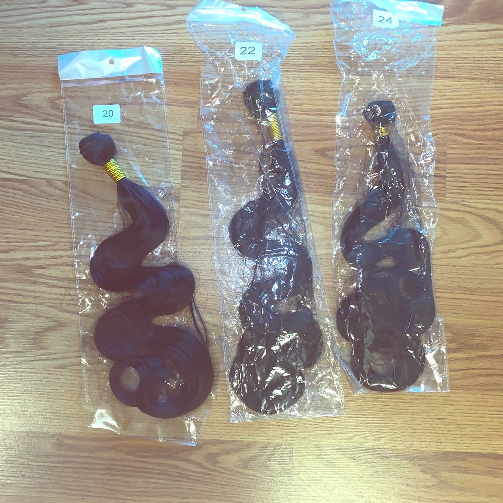 3 bundles of body wave virgin hair